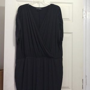 Lane Bryant black pant suit Capri length size 26/28